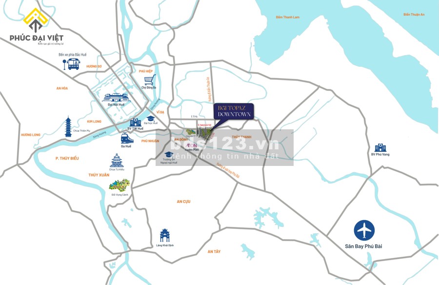 BGI Topaz Downtown - điểm “nóng” thị trường BĐS Thừa Thiên Huế cuối năm nay giá đầu tư