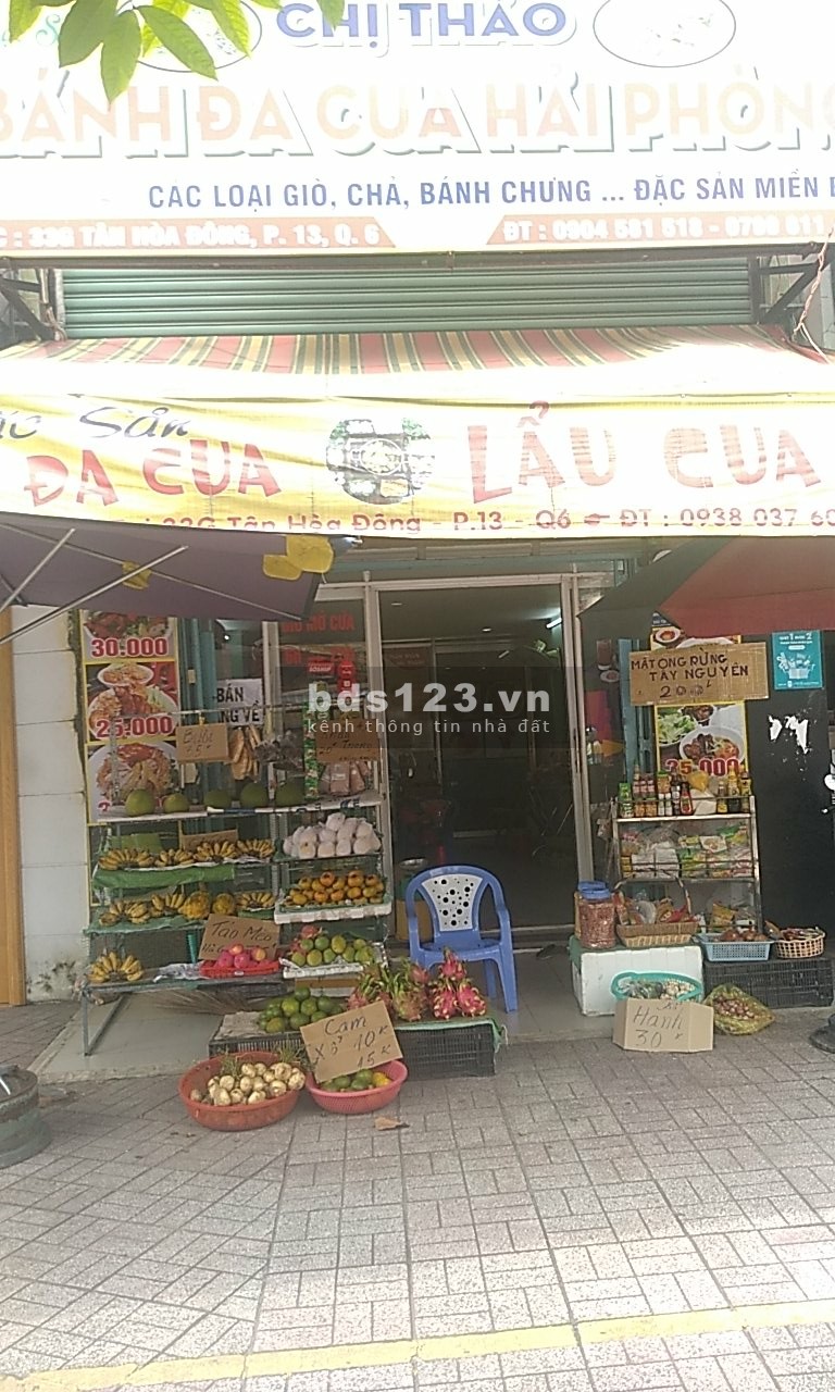 Cho thuê mặt bằng khu vực chợ Phú Lâm buôn bán hợp đồng dài hạn, làm việc chính chủ