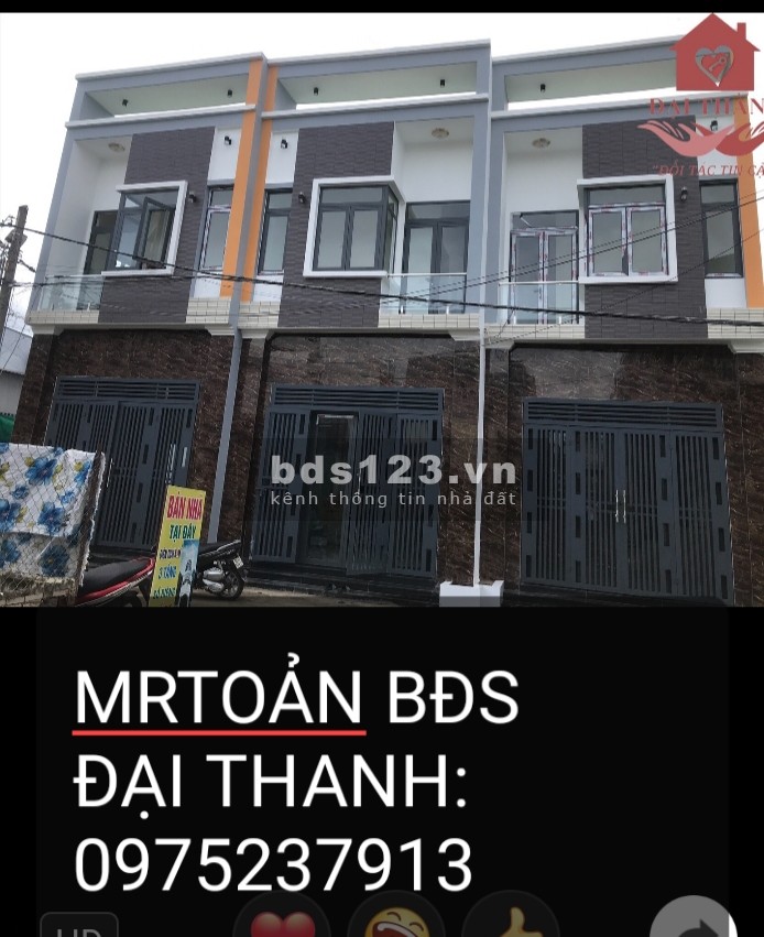 Nhà Tân Phong giá bán 3.2 tỷ 1 trệt lầu nhà thoáng mát tiên nghi buôn bán lh 0975237913