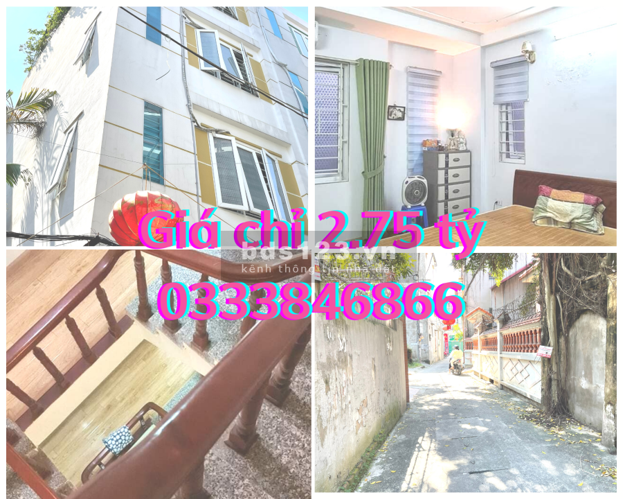Cần bán gấp nhà Phố Phan Đình Giót Hà Đông, DT 37m2, 5 tầng giá chỉ 2,75 tỷ LH 0333846866