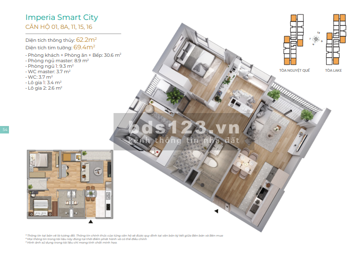 (CK 17% căn)Sắp mở bán căn hộ View Hồ Imperia Smart City vị trí đắc địa tại KĐT Vinhomes Smart City