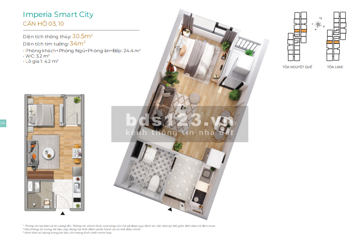 (CK 17% căn)Sắp mở bán căn hộ View Hồ Imperia Smart City vị trí đắc địa tại KĐT Vinhomes Smart City