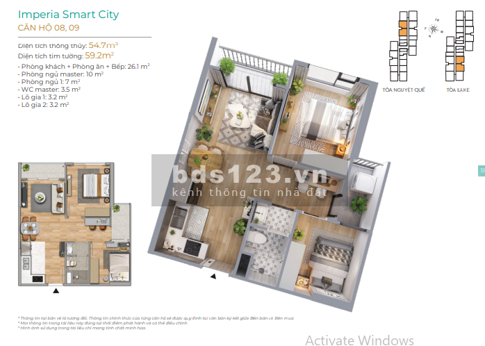 (CK 17% căn)Sắp mở bán căn hộ View Hồ Imperia Smart City vị trí đắc địa tại KĐT Vinhomes Smart City