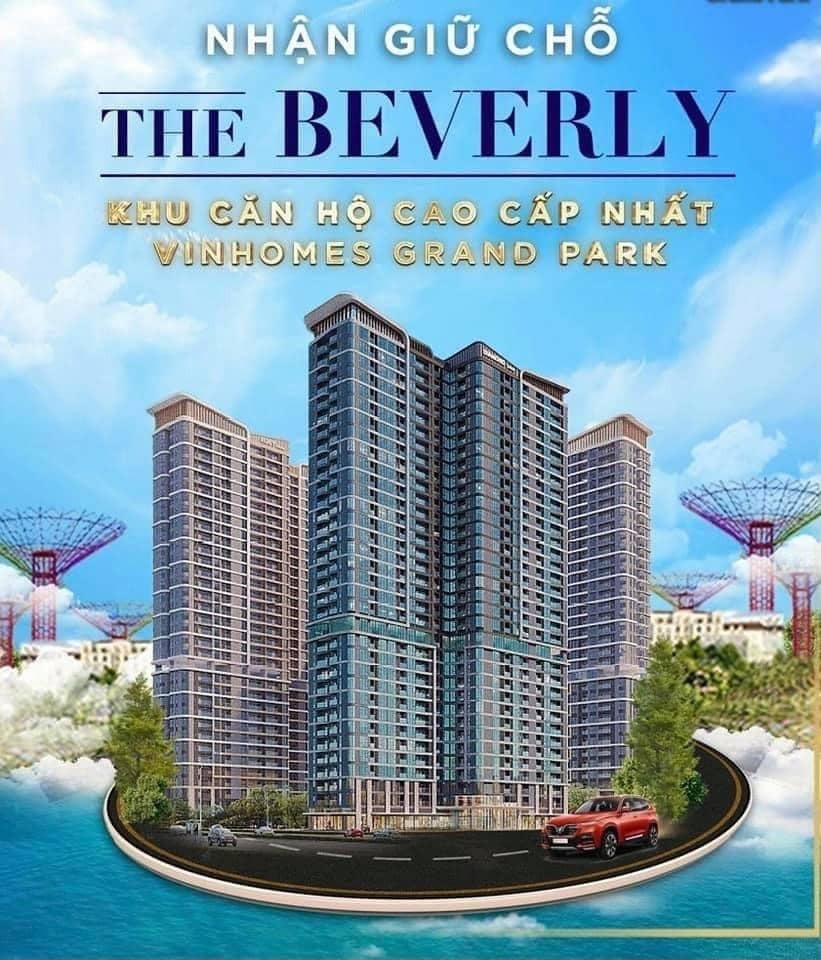 Căn hộ đẳng cấp nhất Vinhomes Grand Park - chỉ còn chưa tới 30 ngày tới thời điểm mở bán.