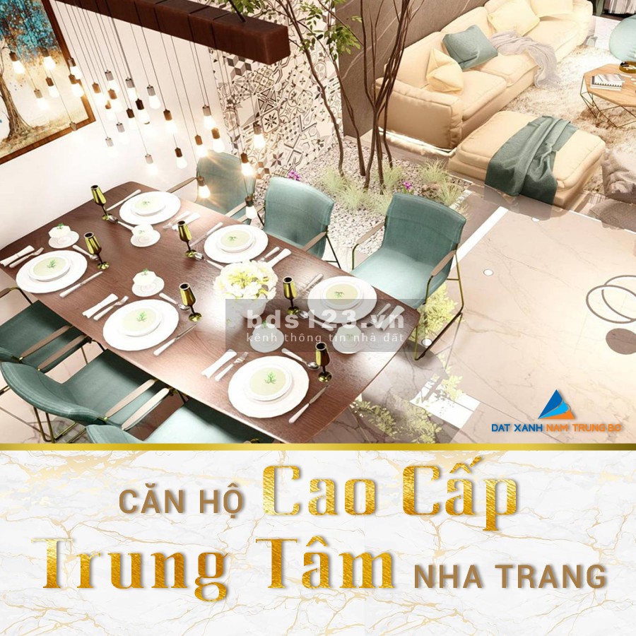 Căn hộ chung cư cao cấp 4* trung tâm Thành Phố Biển Nha Trang, Sổ đỏ lâu dài chỉ 1,5ty