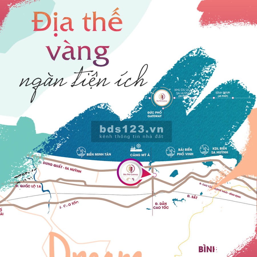 Mở bán dự án tại trung tâm Đức Phổ, giá chỉ từ 11 triệu/m2 chiết khấu cao, sổ sẵn