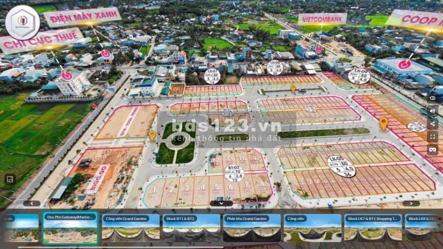 Mở bán dự án tại trung tâm Đức Phổ, giá chỉ từ 11 triệu/m2 chiết khấu cao, sổ sẵn