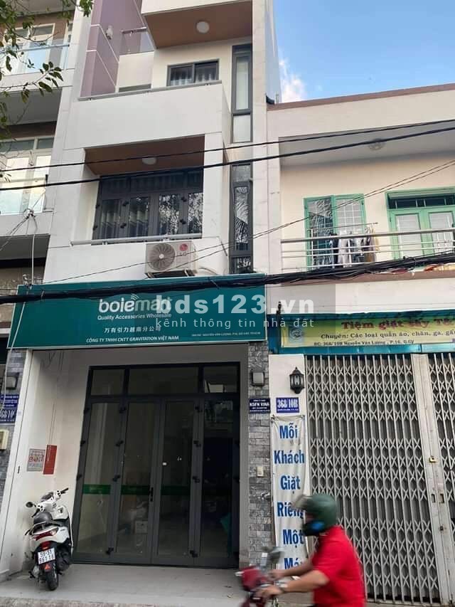 Cho thuê nguyên căn nhà mặt tiền gần khu Cityland Nguyễn Văn Lượng, gần Lottemart, quận Gò Vấp.