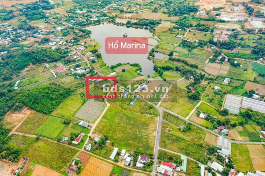Đất trung tâm thị xã Phú Mỹ, view hồ thoáng mát, đường nhựa 7m, giá 1.17 tỷ