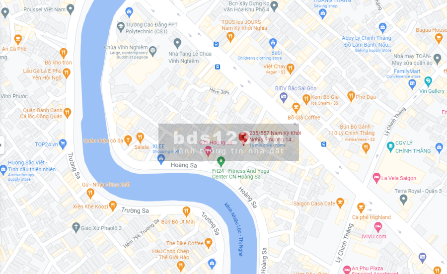 Bán nhà HXH 235/57 Nam Kỳ Khởi Nghĩa, P7, Quận 3 dtsd 3x20 61m2 3PN 2WC nhà trống, chính chủ bán
