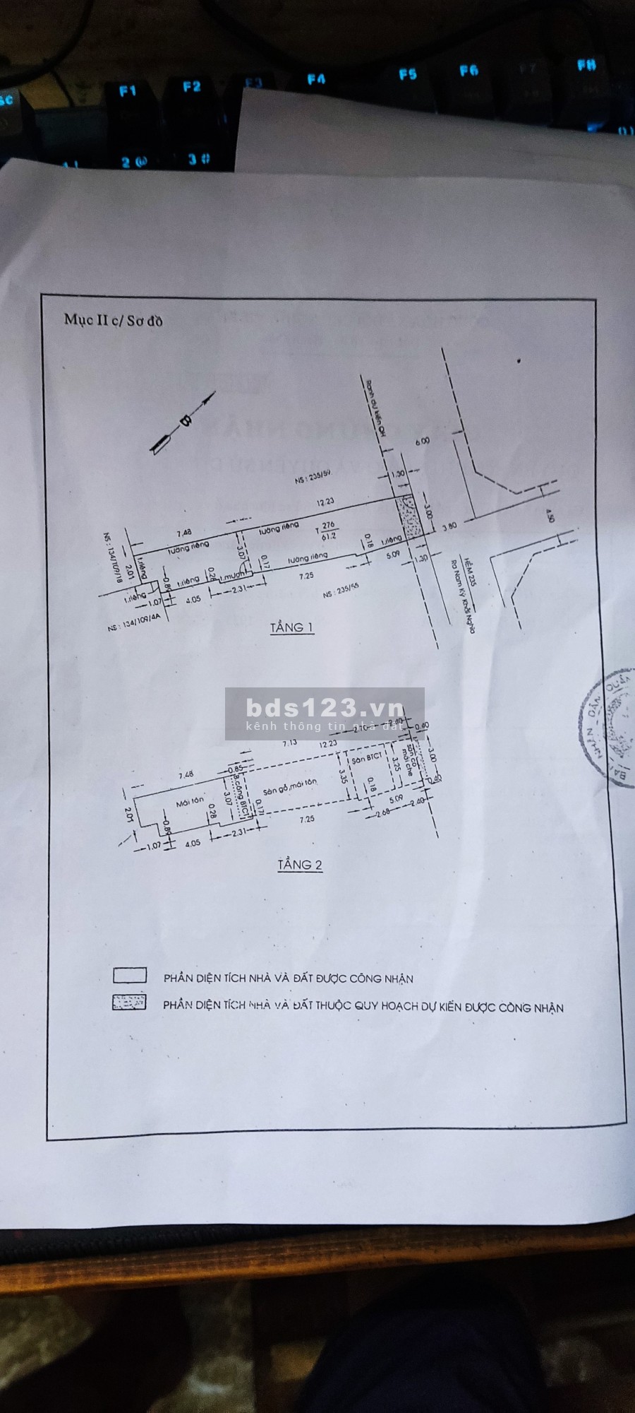 Bán nhà HXH 235/57 Nam Kỳ Khởi Nghĩa, P7, Quận 3 dtsd 3x20 61m2 3PN 2WC nhà trống, chính chủ bán