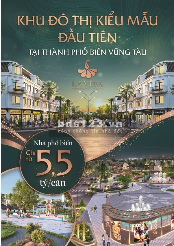Cơ hội sở hữu căn biệt thự ký trực tiếp chủ đầu tư tại Lavida Resdences, lh 0907594883