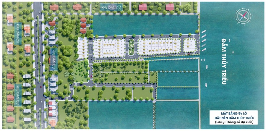 Qũy hàng phân lô đất nền Cam Lâm Khánh Hòa top 1 du lịch biển, mặt đầm thủy triều Cam Lâm