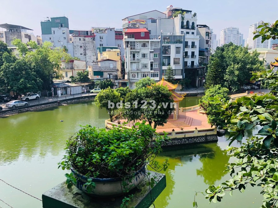 Bán nhà biệt thự mini, view hồ, mặt phố Cự Lộc, Thanh Xuân đúc kiên cố 3 tầng kiên cố