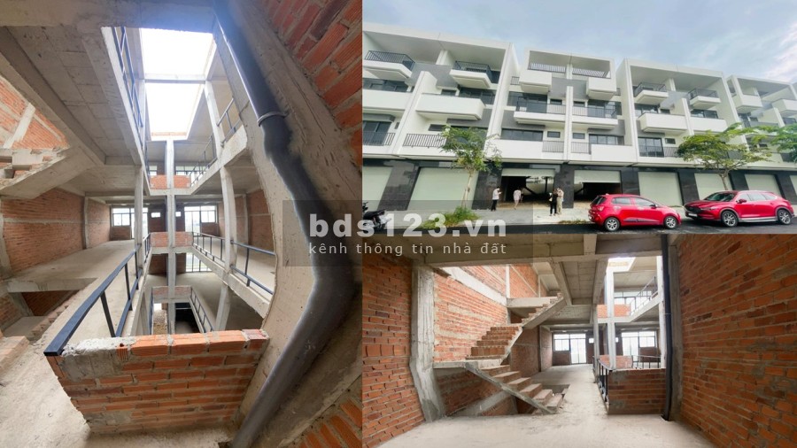 Cần chuyển nhượng nhà phố 1 trệt + 3 lầu trong khu đô thị mới tại Nha Trang.