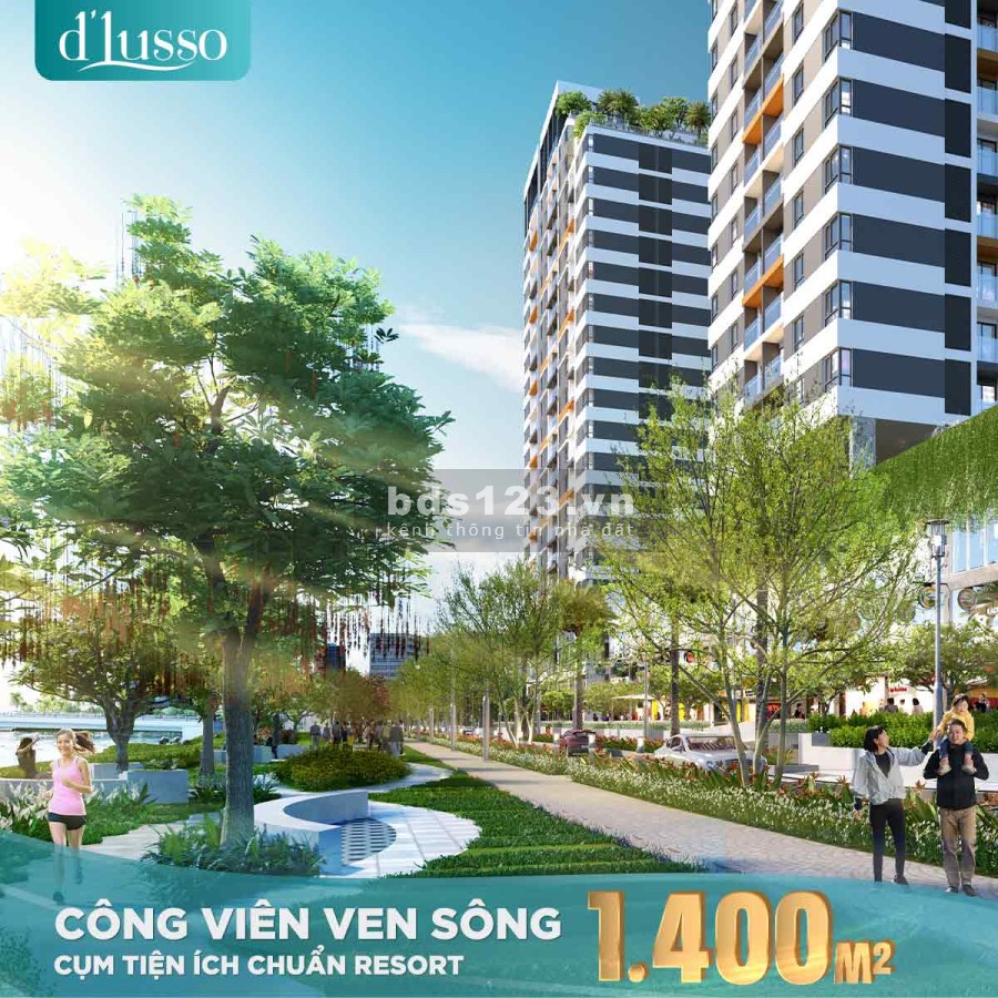 Giỏ hàng độc quyền 100 căn sang nhượng D'Lusso giá tốt, hỗ trợ vay ngân hàng 70%