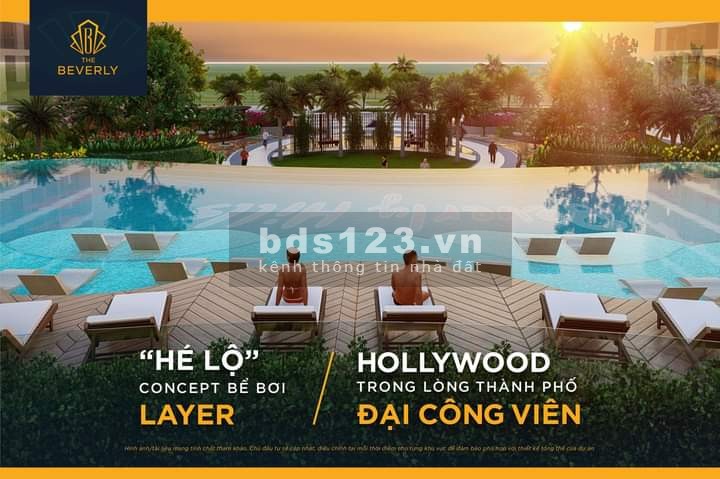 Booking khu dân cư cao cấp chung cư The Beverly tiện ích đầy đủ, giá tốt đầu tư