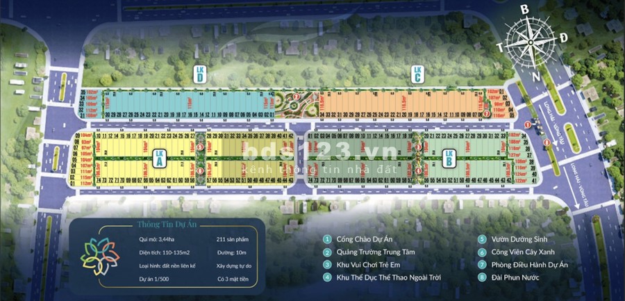 Dự án đất nền Gia An Lakeside đất đỏ Bà Rịa, Vũng Tàu, phát triển Phúc Điền, lh 0906231863