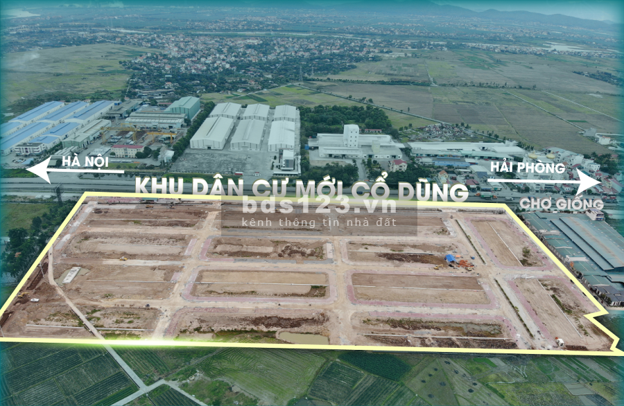 Bán 20 lô biệt thự Cổ Dũng - Giá chủ đầu tư