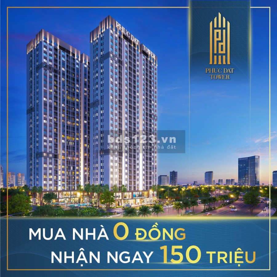 Sở hữu căn hộ hoàn chỉnh pháp lý chỉ với 0 ĐỒNG, lãi suất 0%, mà còn được quà thêm 150 triệu