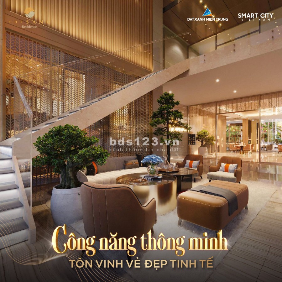 Căn hộ chung cư cao cấp The Sang Residence ven biển Mỹ Khê mở bán giai đoạn 1 chính sách ưu đãi