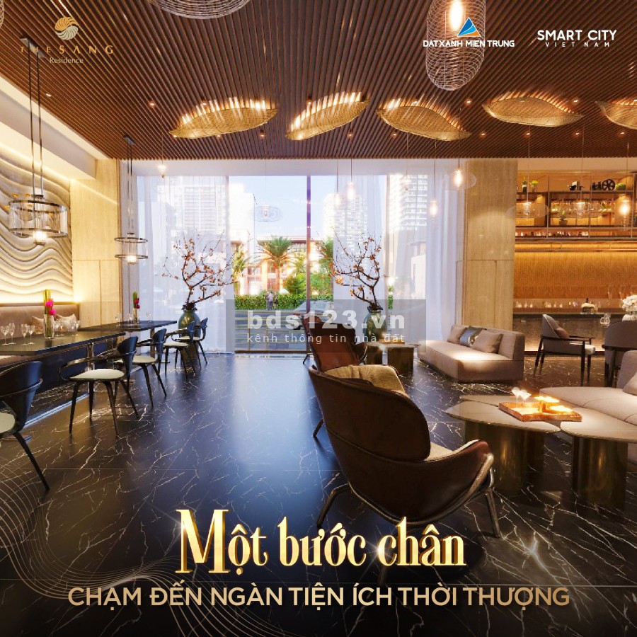 Căn hộ chung cư cao cấp The Sang Residence ven biển Mỹ Khê mở bán giai đoạn 1 chính sách ưu đãi