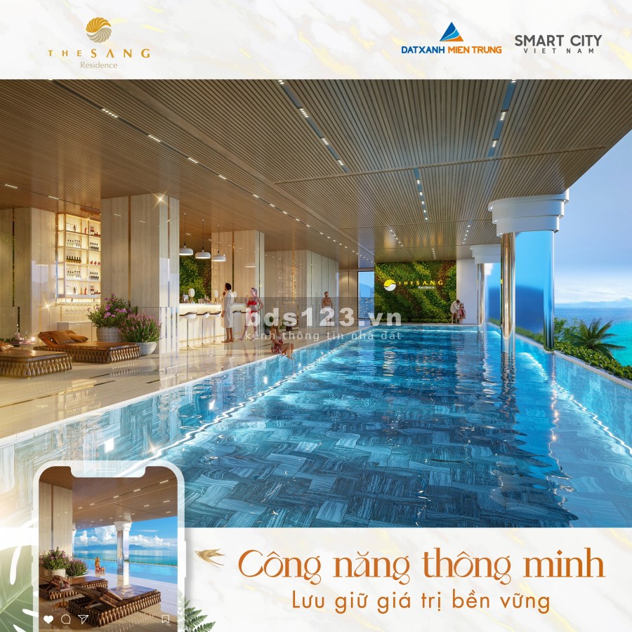 Căn hộ chung cư cao cấp the Sang Residence chiết khấu cao, hỗ trợ vay ngân hàng 80%