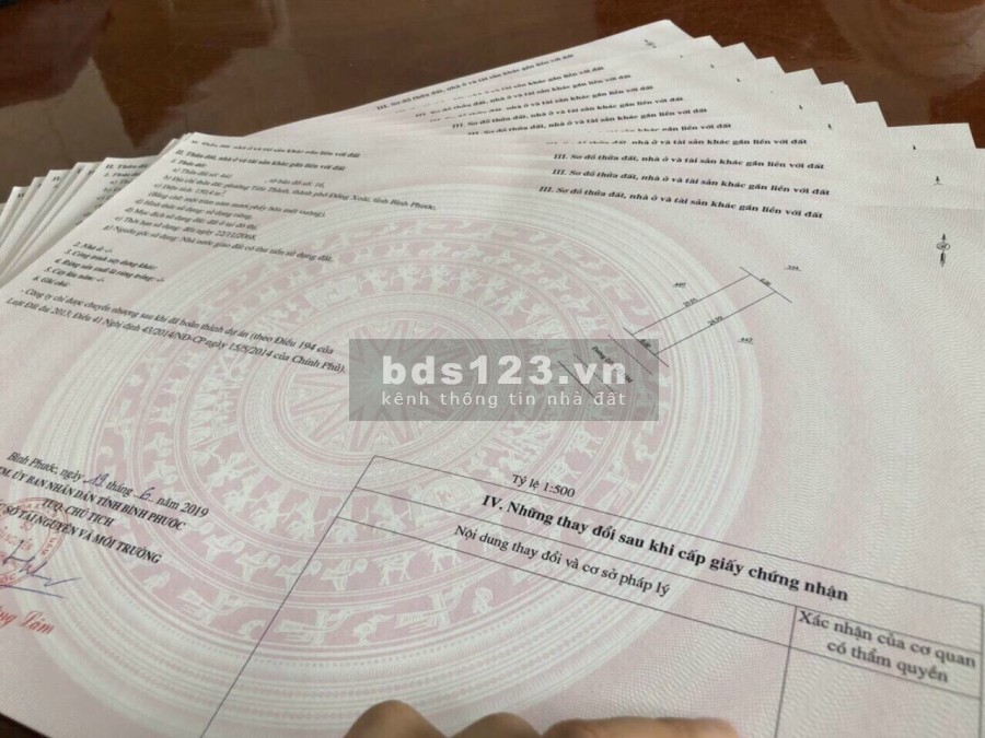 Đất bán lỗ 200 triệu mặt tiền Quốc Lộ 14 ngay công an tỉnh Bình Phước giá bán 7 triệu/m2