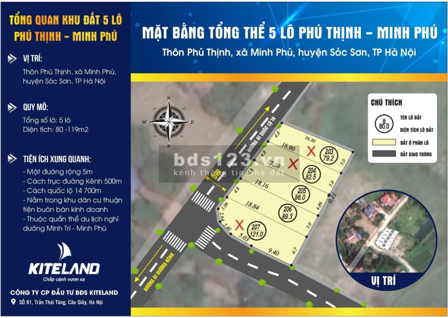 Đất nền trong khu dân cư Phú Thịnh, Minh Phú Sóc Sơn giá 600tr/lô, mảnh nhỏ dễ thanh khoản