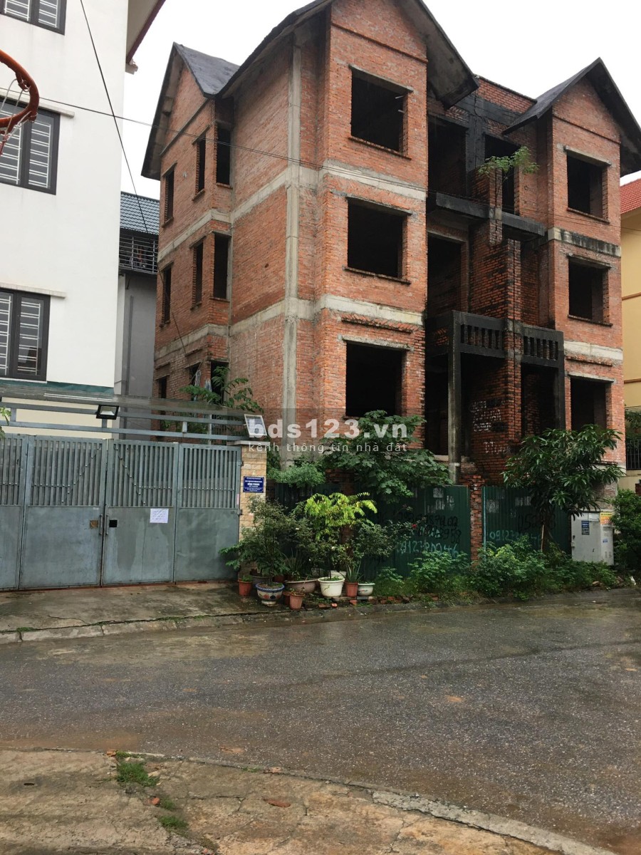Cho thuê nguyên căn biệt thự song lập thô 4 tầng tại khu đô thị mới Cầu Bươu, khu dân cư