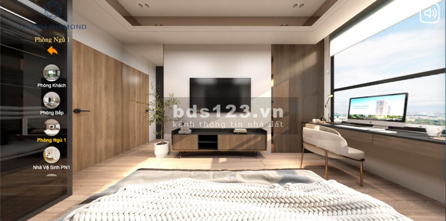 Căn hộ cao cấp sát Vincom Dĩ An, KCN bao quanh mở bán GD1 tháp mới giá siêu tốt,tặng nội thất CK 8%