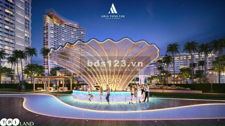 Dự án Aria Vũng Tàu biệt hự 17T4 hồ bơi, sở hữu bãi biển riêng biệt, giá bán 17.4 tỷ