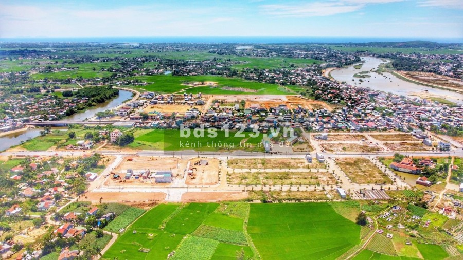 Đất nền khu dân cư thị trấn Sông Vệ - Tư Nghĩa giá 700 triệu/nền, ngân hàng hỗ trợ vay