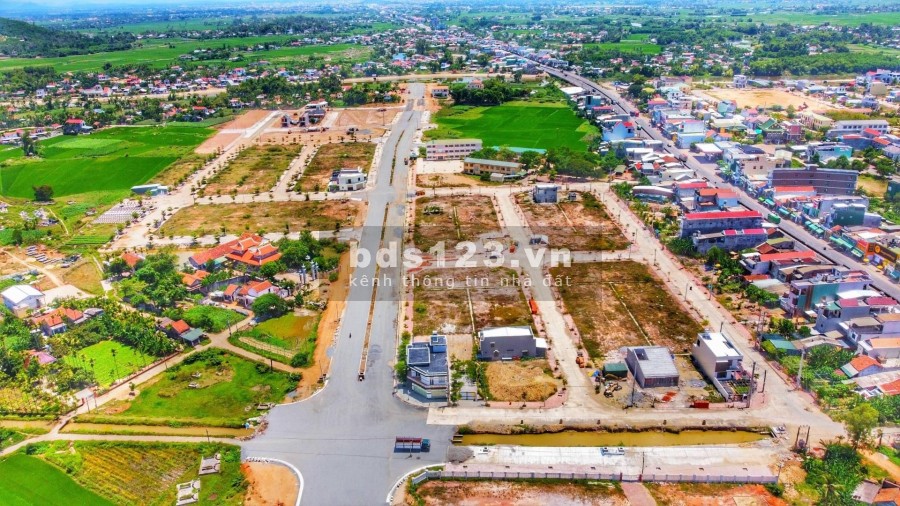 Đất nền khu dân cư thị trấn Sông Vệ - Tư Nghĩa giá 700 triệu/nền, ngân hàng hỗ trợ vay