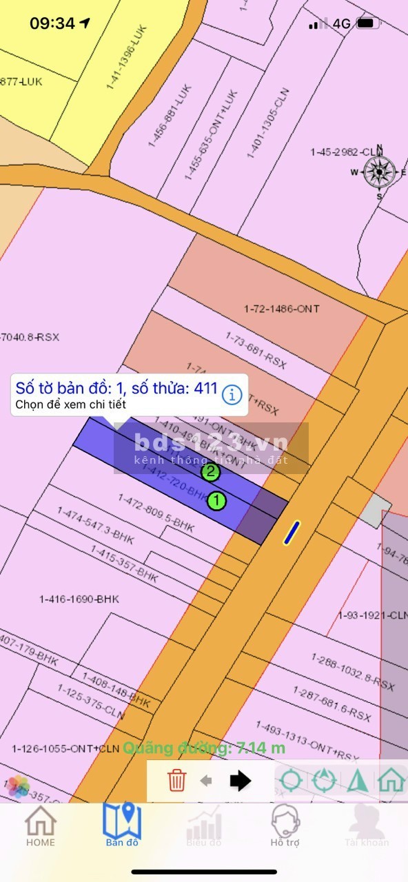 Bán đất mặt tiền Hương lộ 6 Thạnh Phú Vĩnh Cửu giá bán 5.5 triệu/m2, phấp lý đầy đủ