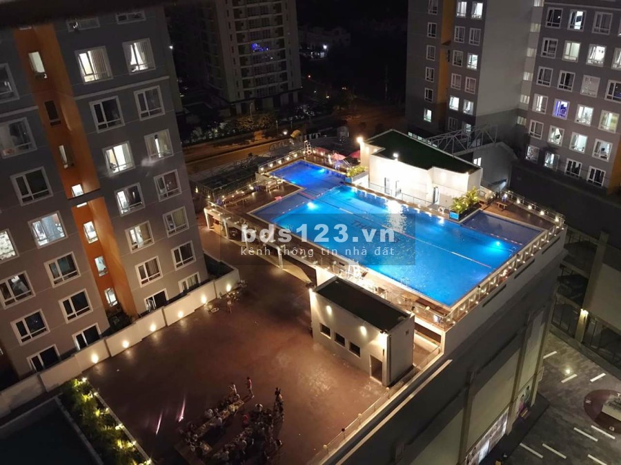 Cho thuê căn hộ chung cư The CBD, Quận 2. Dt 62m, Có sân vườn, có nội thất. 9tr/tháng