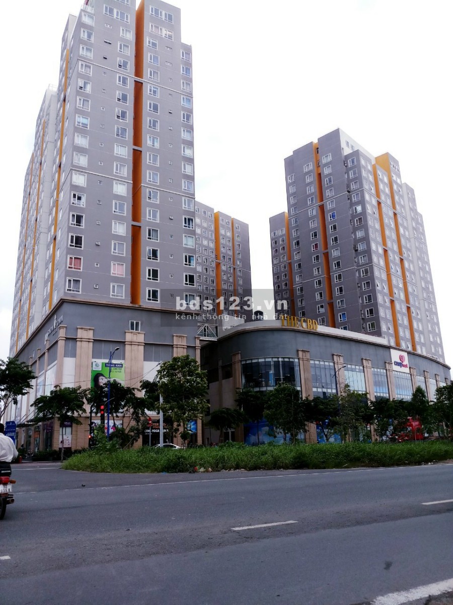 Cho thuê căn hộ chung cư The CBD, Quận 2. Dt 62m, Có sân vườn, có nội thất. 9tr/tháng