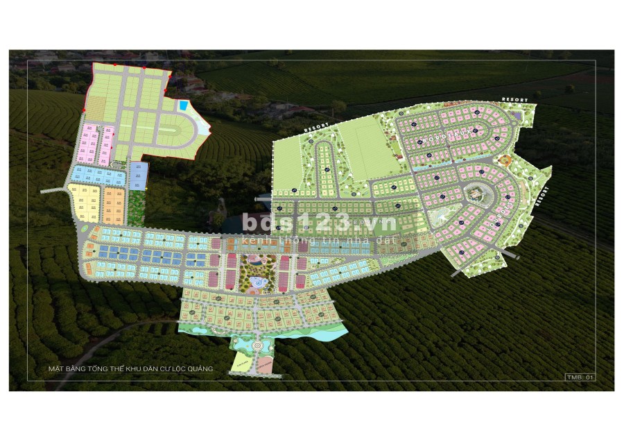 Sun Valley Bảo Lộc là Dự án Đất nền Nhà phố Biệt thự, đã có sổ riêng từng căn, giá từ 8tr-10trm2