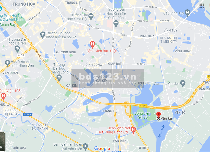 Cho thuê đất Yên Sở, diện tích sử dụng 55m2 lâu dài, ô tô tải tránh giá 4 triệu/tháng