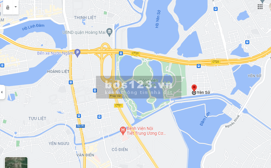 Cho thuê đất Yên Sở, diện tích sử dụng 55m2 lâu dài, ô tô tải tránh giá 4 triệu/tháng
