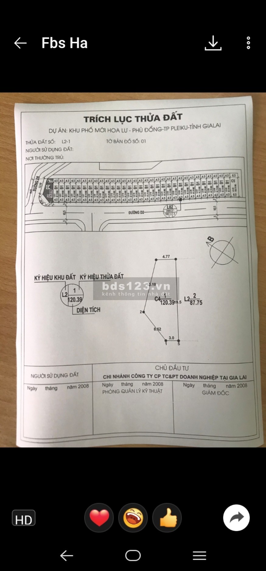 Cần bán lô đất góc giáp 3 mặt tiền đường Tạ Quang Bửu giá đầu tư sinh lời cao, thương lượng