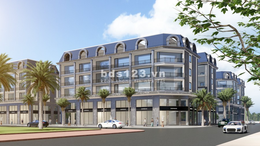 Bán nhà nguyên căn siêu phẩm Shophouse chuẩn Châu Âu, có mặt tại Huế, pháp lý rõ ràng