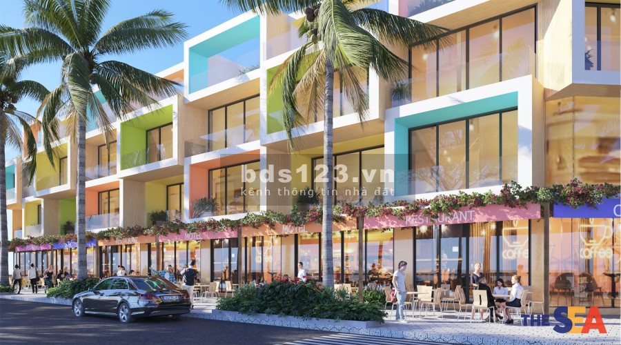Shophouse 2 mặt tiền biển by Thanh Long Bay chiết khấu cao, nhiều chính sách ưu đãi