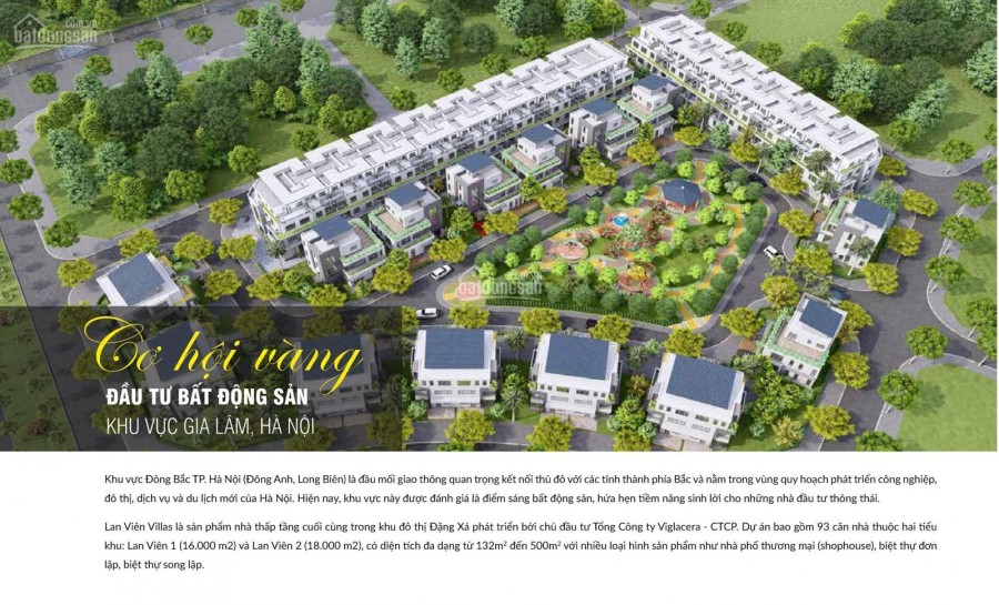 Lan Viên Villas mở bán Lô Đẹp giá gốc Trực tiếp Chủ Đầu Tư chỉ từ 65 triệu/m2, lhcc