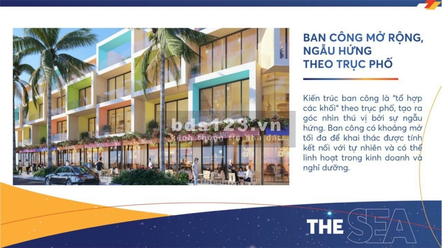 Shophouse 2 mặt tiền biển by Thanh Long Bay chiết khấu cao, nhiều chính sách ưu đãi