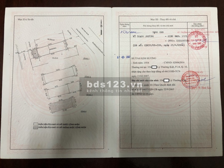 Kẹt tiền bán gấp nhà hẻm lớn 354 Lý Thường Kiệt Quận 10 đúc kiên cố còn mới, có sân trước sau