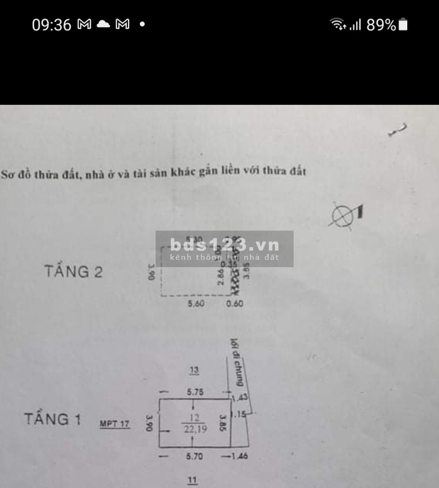 Nhà 2 tầng, diện tích sử dụng 23m2 giá bán 2,4 tỷ(TL)Ni Sư Huỳnh Liên Quận Tân Bình