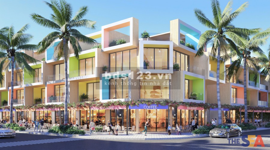 Shophouse 2 mặt tiền biển by Thanh Long Bay chiết khấu cao, nhiều chính sách ưu đãi