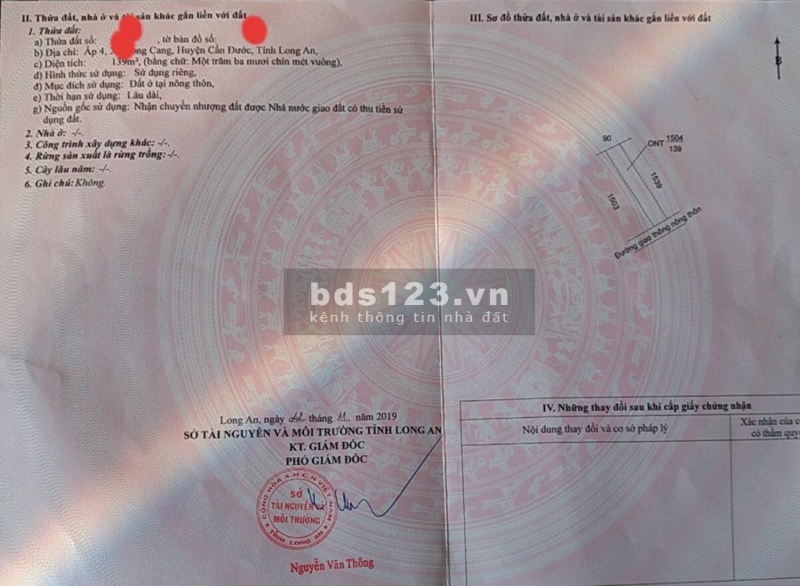 Tôi chính chủ cần bán lô đất rất đẹp diện tích sử dụng 5x28 Đường ô tô giá 6.8 triệu/m2