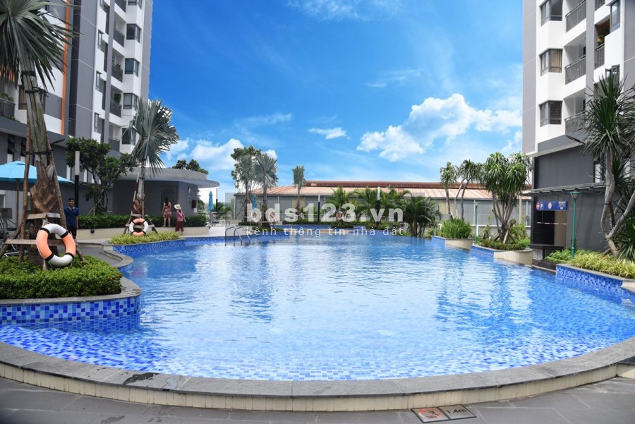 Cho thuê chung cư Him Lam Phú An, đầy đủ nội thất 8 triệu/tháng, nhà trống 7.5 tr/tháng